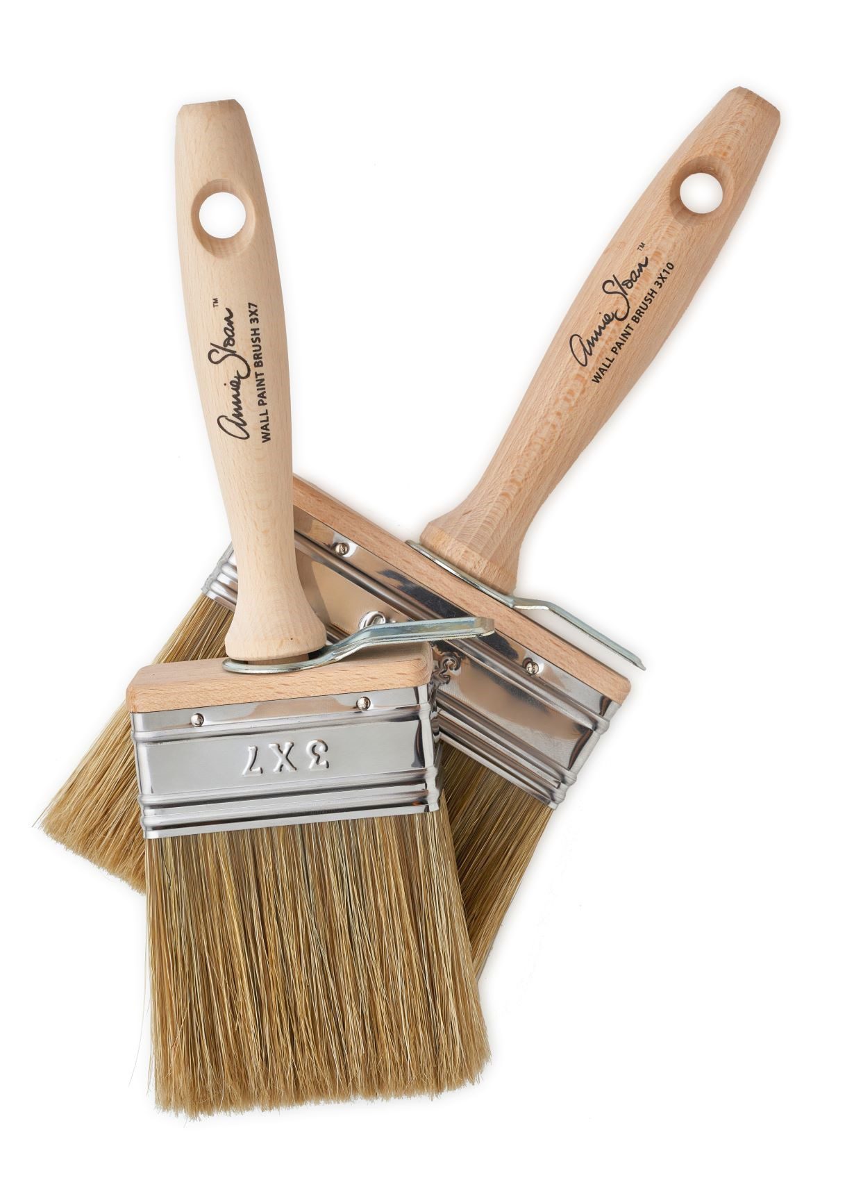 Kis Falfestő Lapos Ecset - Annie Sloan Chalk Paint™ -  Small Wall Paint Brush - Image 3