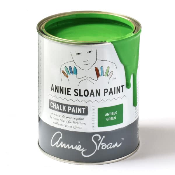 Antibes Green Chalk Paint™ krétafesték 1l kiszerelésben, eredeti fémdoboz csomagolásban