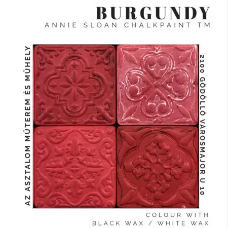 Burgundy Annie Sloan Chalk Paint krétafesték