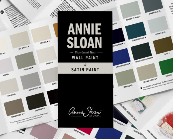 Annie Sloan Satin Paint Colour card