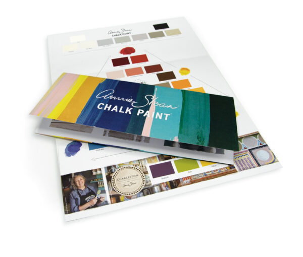 Annie Sloan Chalk Paint ™ színkártya, hiteles szín azonos paletta
