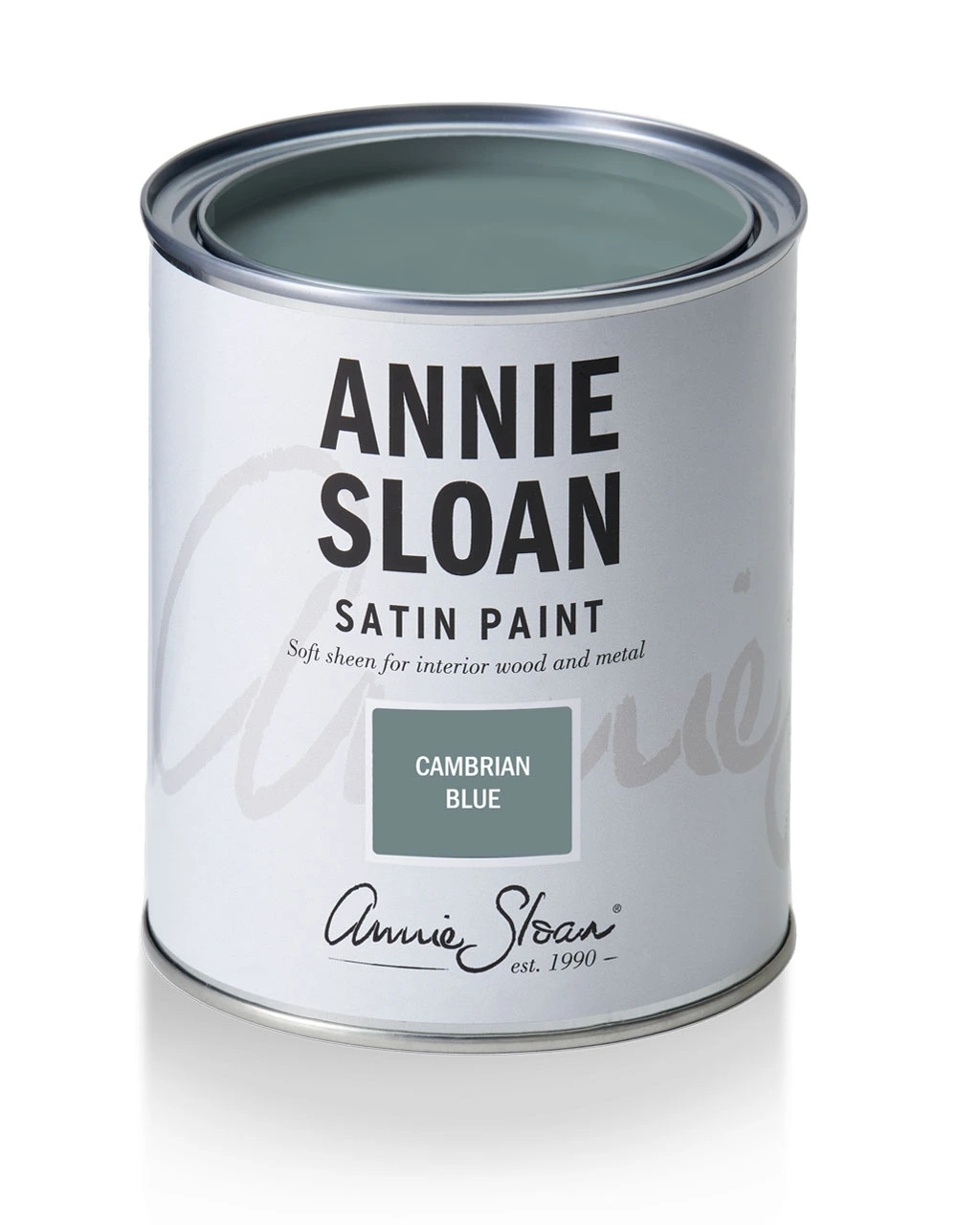 Cambrian Blue -Annie Sloan Satin Paint Az Asztalom2