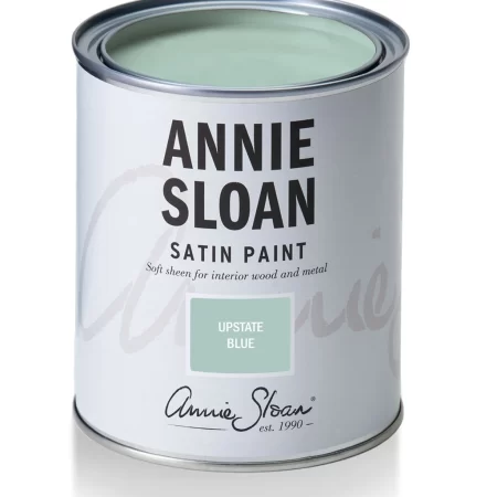 Upstate-Blue-Annie Sloan Satin Paint Az Asztalom
